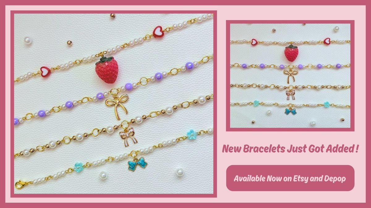 moonlightbeads's tweet photo. Each bracelet is one of a kind and made in limited quantity (just one!) No restocks, no duplicates. Claim your favorite before someone else does!

Shop now on Etsy and Depop ♡
https://t.co/Y9Laig5T8A
https://t.co/VVakfN0CtP

#smallbusiness #beadedjewelry #beadedbracelets  #etsy https://t.co/QRoka6O3rM