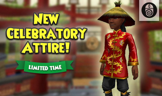 A lucky new look! ✨

The Celebratory Attire is ready to ring in good fortune across the Spiral, now in the PC Crown Shop! Hurry and celebrate before 3/3. wizard101.com/game/lunar-new… #Wizard101