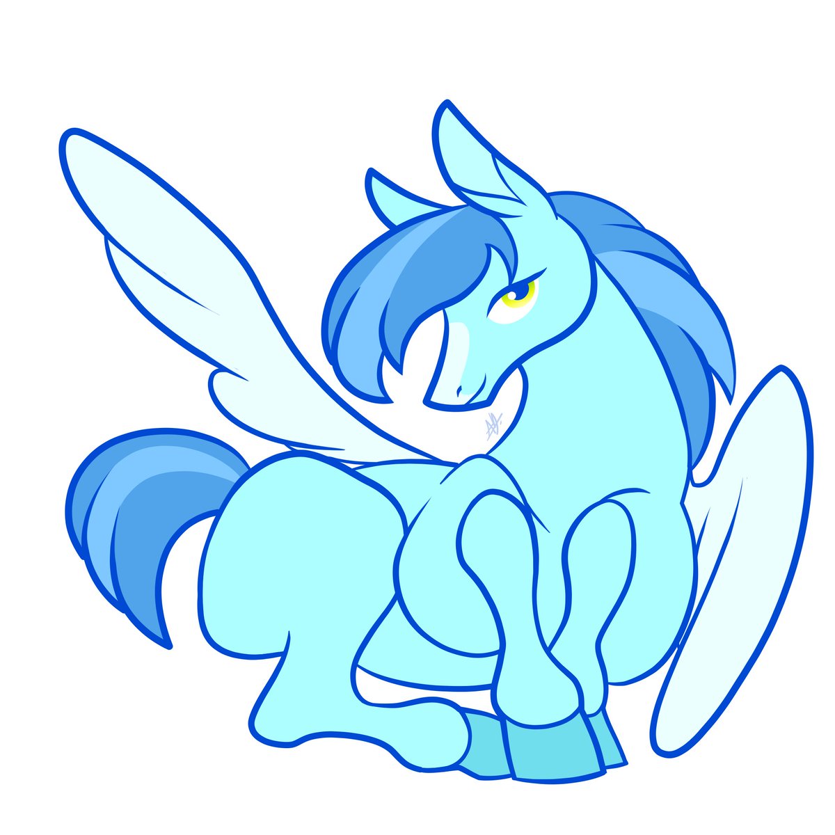 Elegant Pegasus freebie .