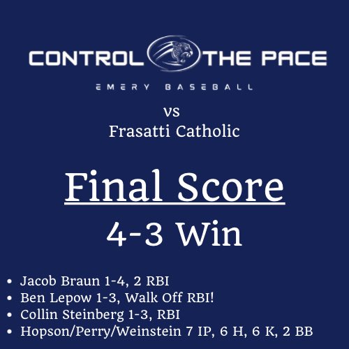 Emery Jaguar Baseball tweet media