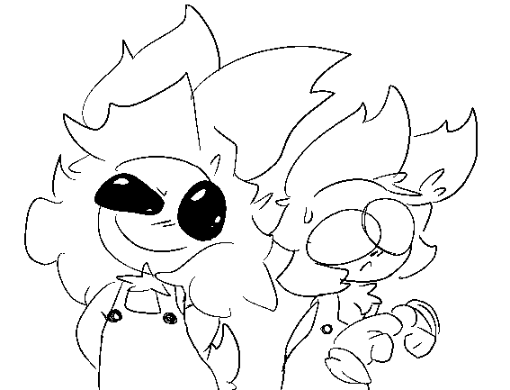 oh boy, i sure love making spinoffs of ocs!

Her name is Ylloh, its just Holly but female
cutie

#art #oc #ocart