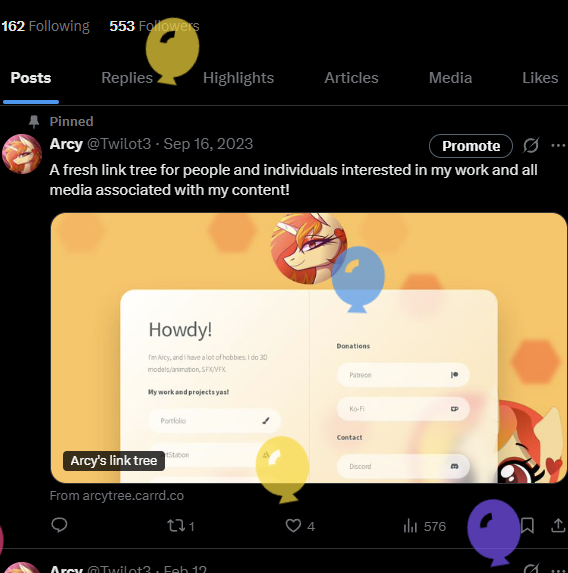 Arcy tweet media