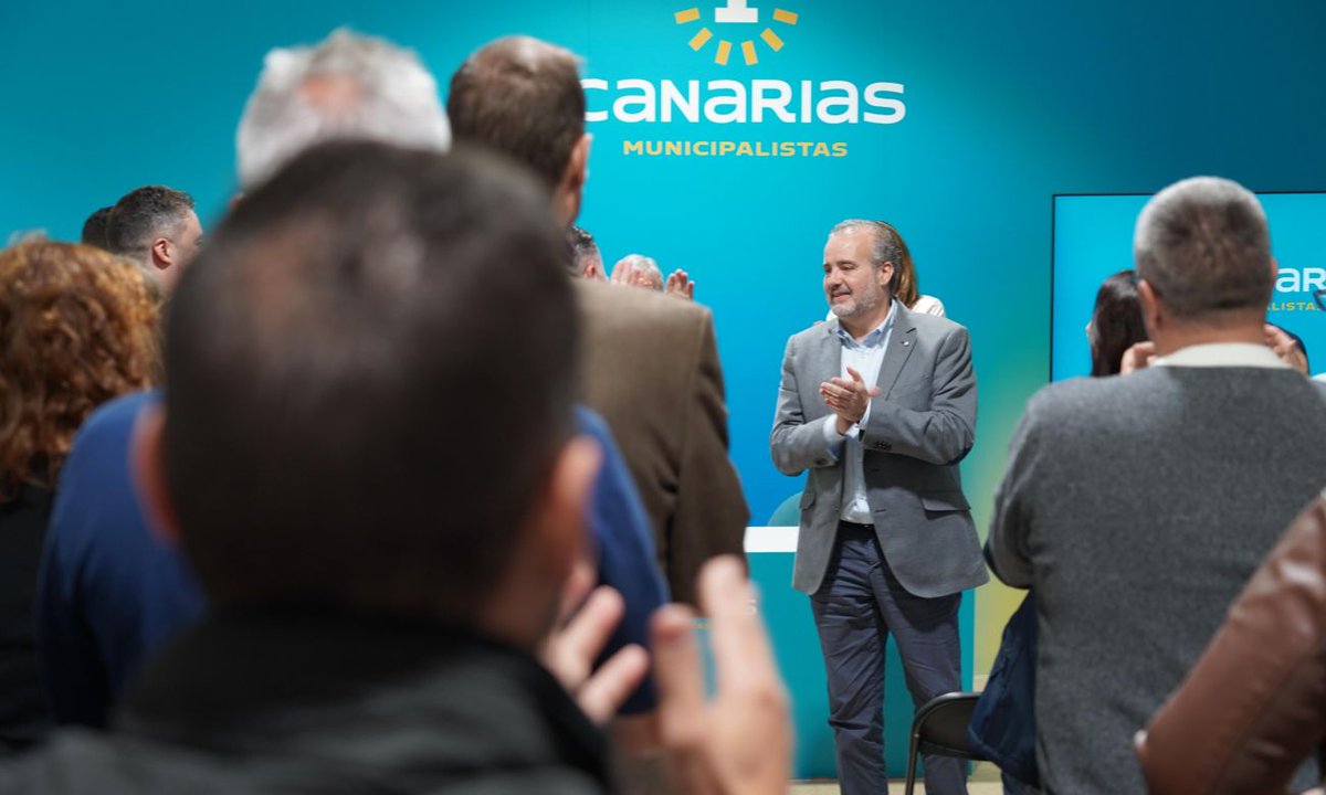 Rafael Robaina es proclamado presidente de Primero Canarias en Las Palmas de Gran Canaria. <a href="/1_canarias/">primerocanarias</a> n9.cl/3qmbfv