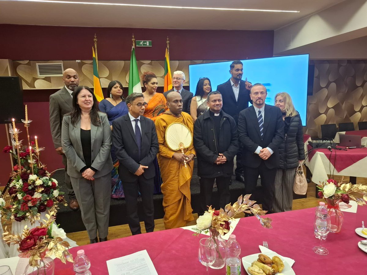 Lunedì ho partecipato alla cerimonia di inaugurazione della ULIF United Lanka Italy Foundation: un’occasione importante per rafforzare il legame con una comunità radicata da anni a Roma, presente dal punto di vista commerciale e lavorativo e profondamente impegnata in attività