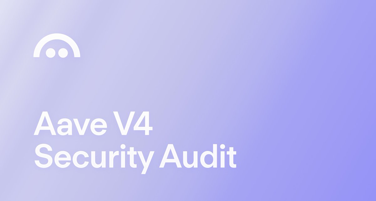 aave's tweet photo. Aave V4's second security audit has been published by @sherlockdefi.

Review their findings below. https://t.co/IR7Gh9r2Gj