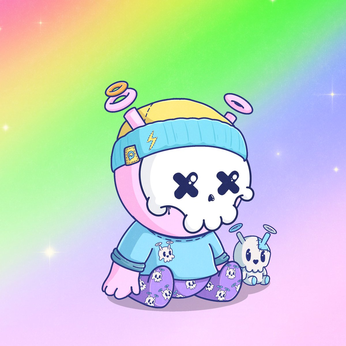 Quirkie #3307 just sold for 3.50 ETH $6,862

#129 Rarity out of 5000 ☠️🌈

opensea.io/item/ethereum/…