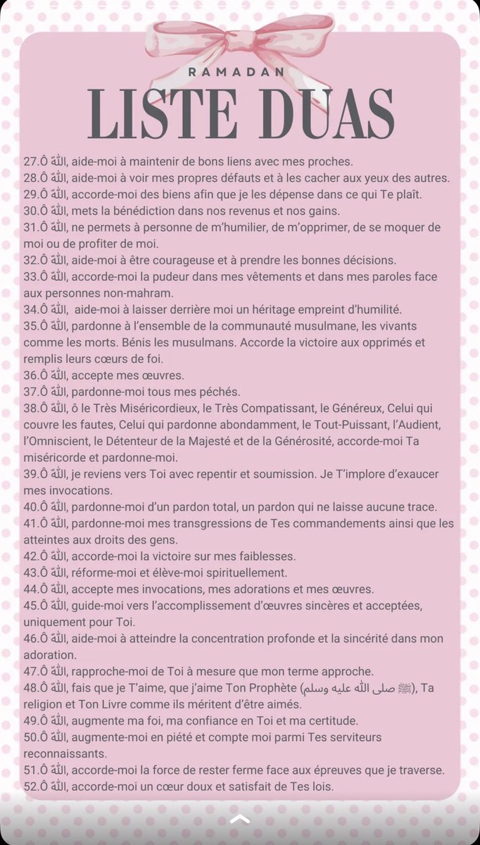 calichigo's tweet photo. je vous mets une liste de duuas 🫶🏼 https://t.co/VbLD5zMxot