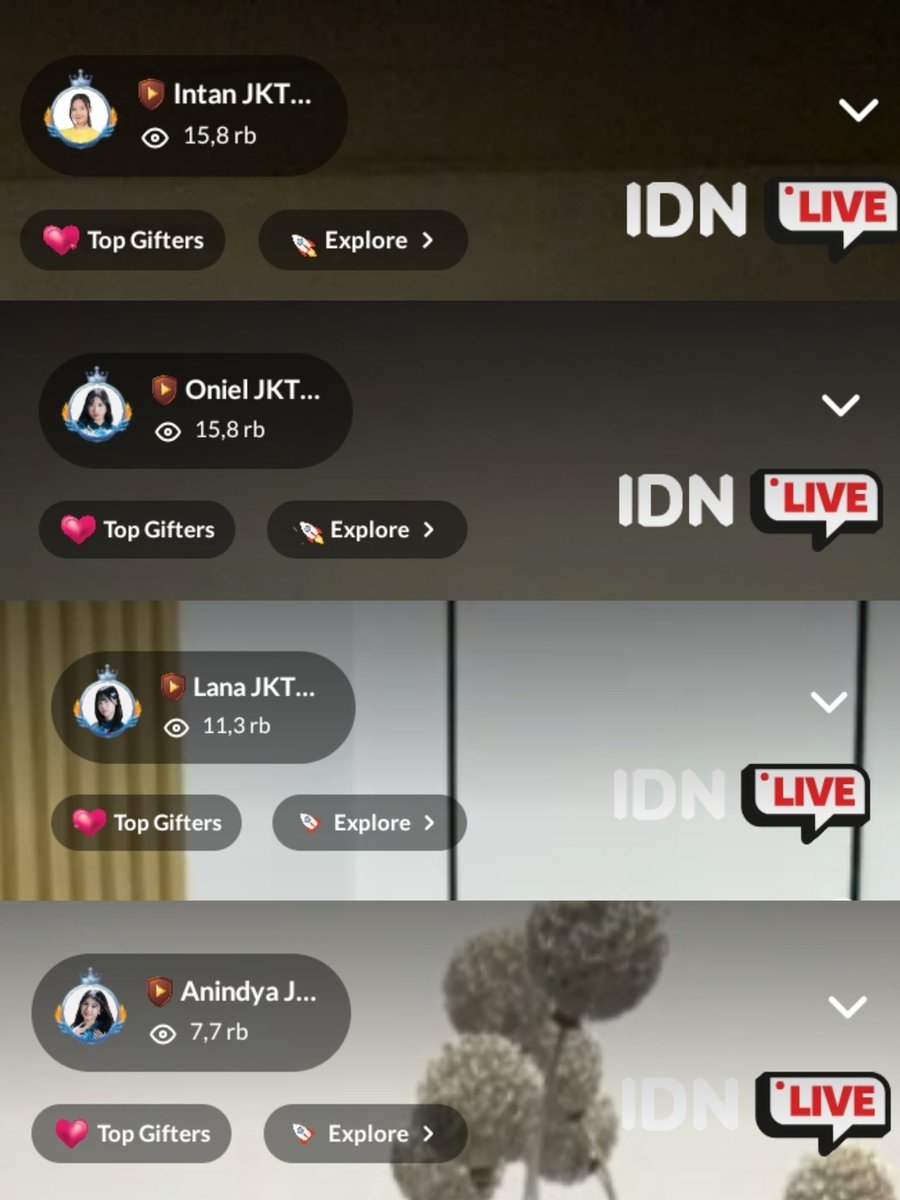 Terpantau Fans pada excited dan senang dengan aktivitas member live di waktu sahur.