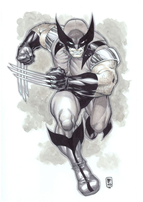 iamluke85's tweet image. #wolverine artwork by #JesusMerino