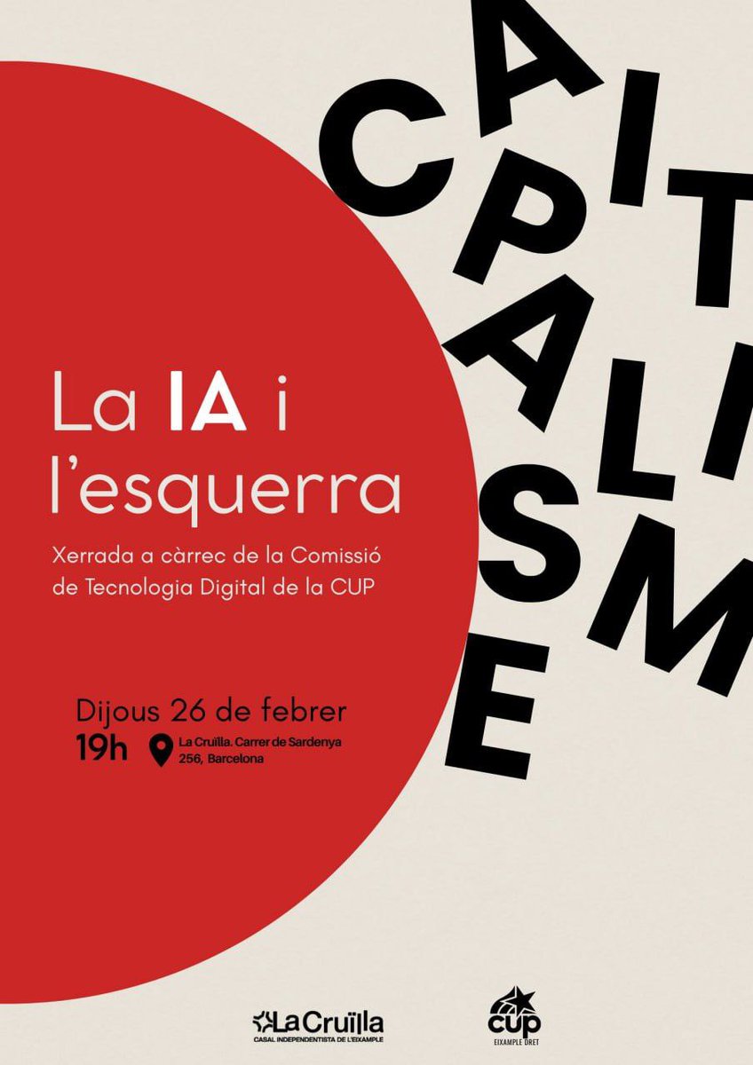 CUP Eixample tweet media