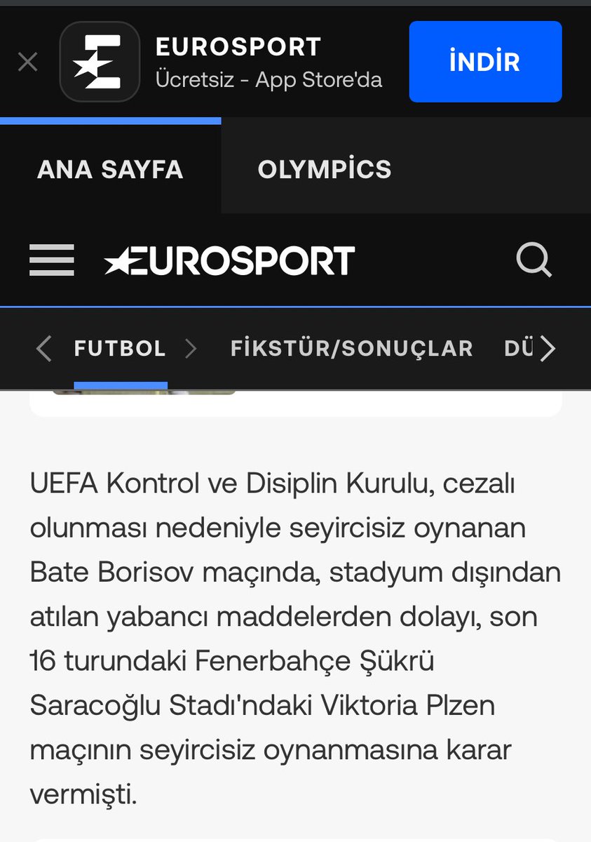 Fenerbahçelilerin gerizekalılığını şöyle anlatayım. Taraftar olmayan avrupa maçında stadın dışından paraşütle meşale attıkları için taraftar olayları yüzünden uefadan seyircisiz oynama cezası yediler. Bu gerizekalılıkla yaşamak zor. Çok üstlerine gitmeyin.