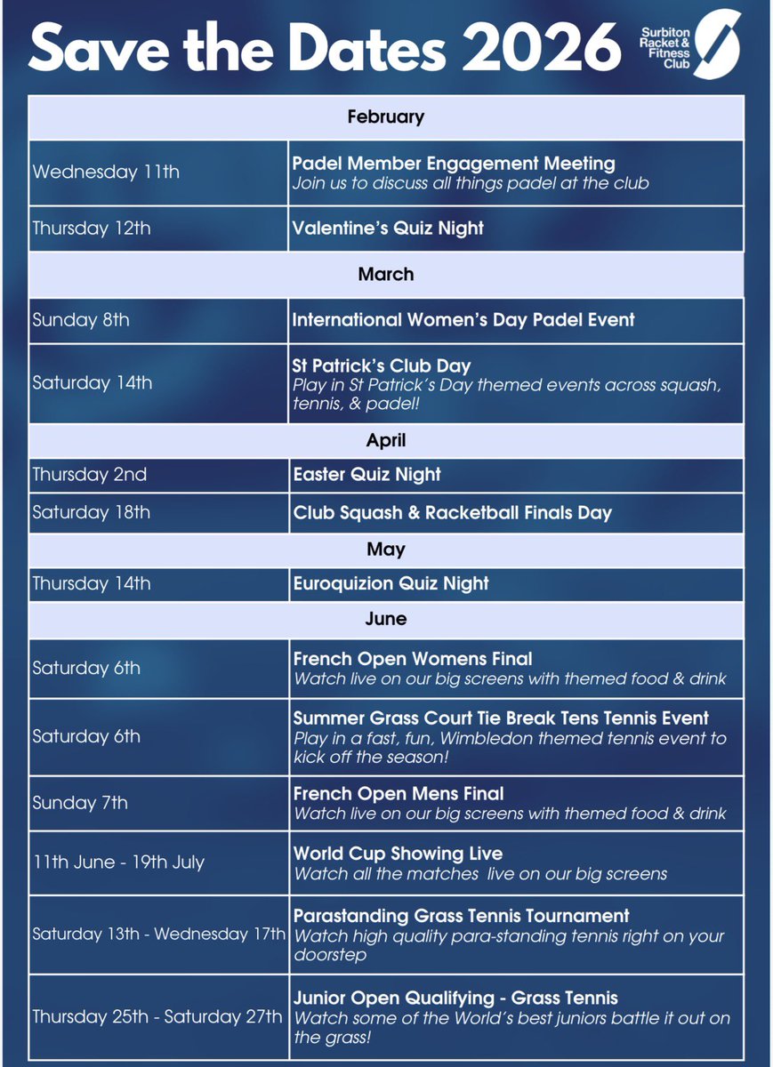Surbiton R & F Club tweet media