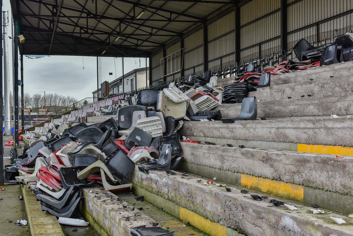 Irish League Grounds tweet media