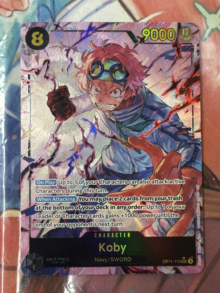 🔊One Piece Singles Sale Free PWE 

✨All Cards NM or Better ✨

Illustration Lot 💰10$
Big Mom💰5$
TASHIGI 💰4$
Ace 💰10$
WB  💰27$
Laffitte💰7$
Teach 💰14.30$
Koby 💰18.50$ 

#onepiece #optcg #tcg #tradingcards <a href="/BUYSELLTRADETCG/">BUY/SELL/TRADE TCG</a> <a href="/TattooedBST/">TattooedBST</a> <a href="/CardboardBanger/">💥 Cardboard Bangerz 💥</a> <a href="/thetrgrf/">Ađam</a>