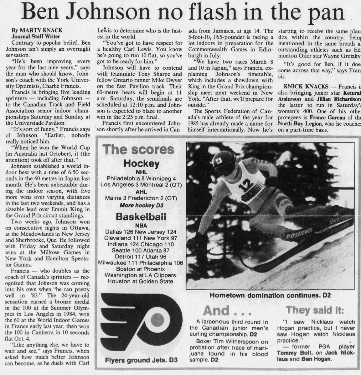 1986 Oilers Day by Day tweet media