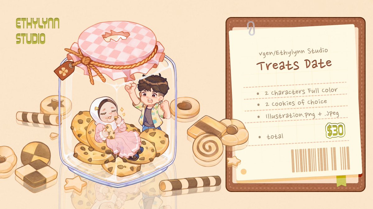 Ethylynn_'s tweet photo. ♡ and 🔄 are highly appreciated!

Im opening chibi commission with café date theme, and including with a café item of your choice too! ^w^✨
https://t.co/aHwuTIlH0o

#vgencomm #commission #opencommission https://t.co/Rt5CyeYF3r