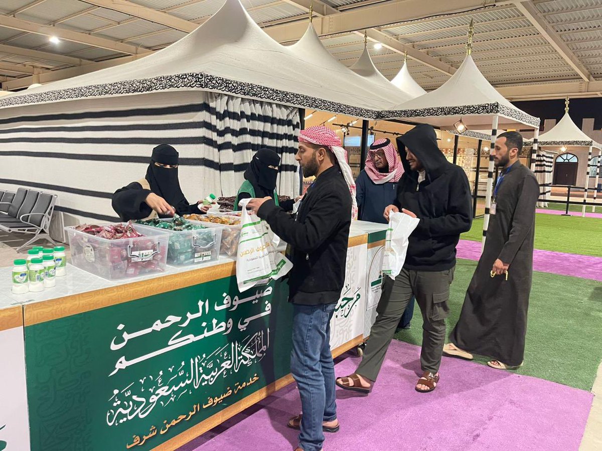 جمعية خدمة ضيوف الرحمن( شرف) بمنطقة تبوك tweet media