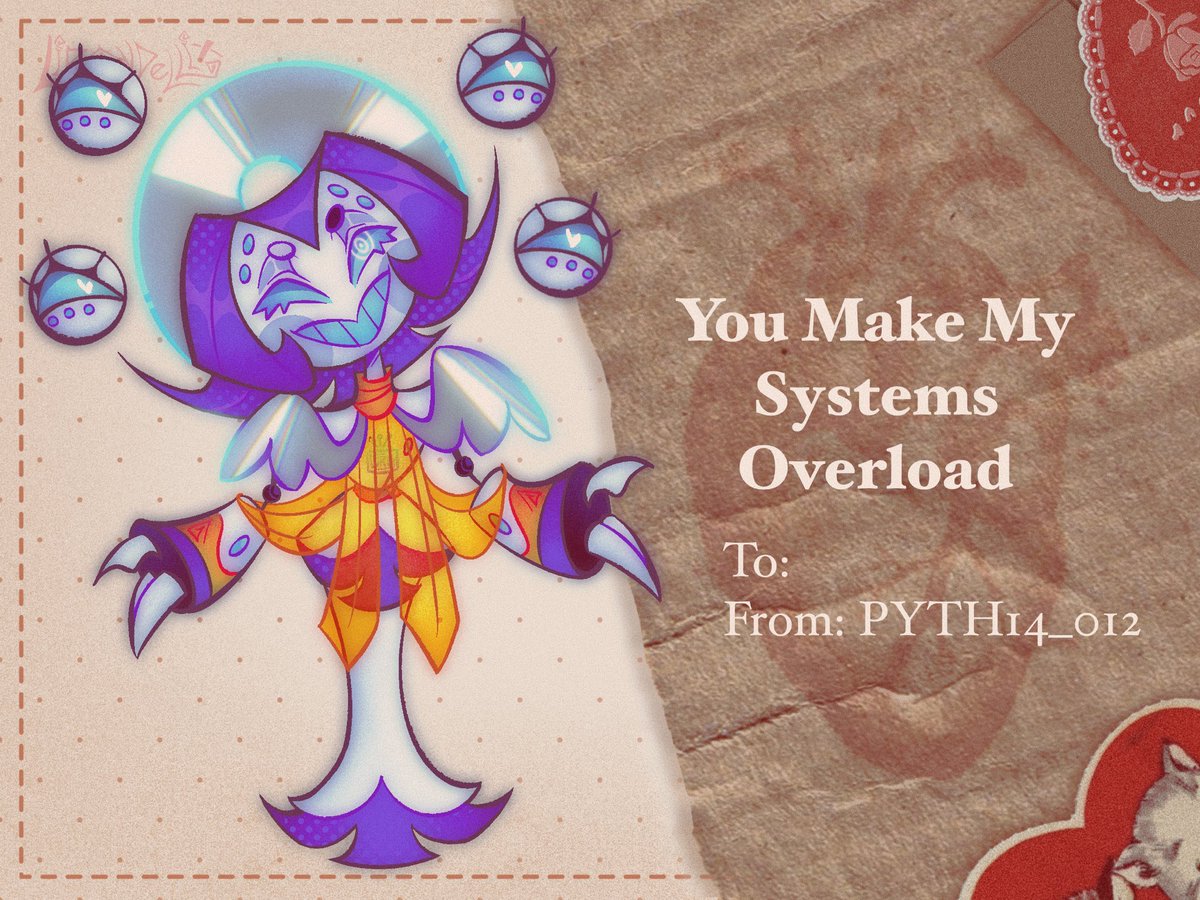 Happy belated Valentine’s Day from the New Age Inc sillies! 💋🫀

1/2

#NewAgeInc #КорпораціяНьюЕйдж #OC #ValentinesDay2026