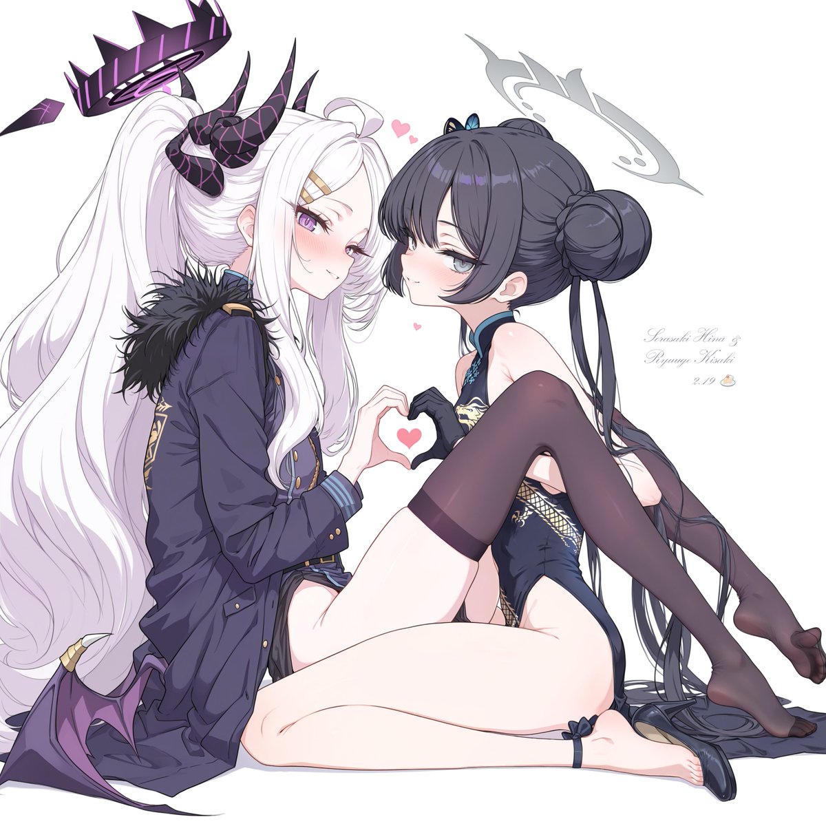 空崎ヒナ🦋竜華キサキ🍰
BlueArchive  Sorasaki Hina🦋Ryuuge Kisaki🍰
長押して4K。
#空崎ヒナ #竜華キサキ #ブルアカ