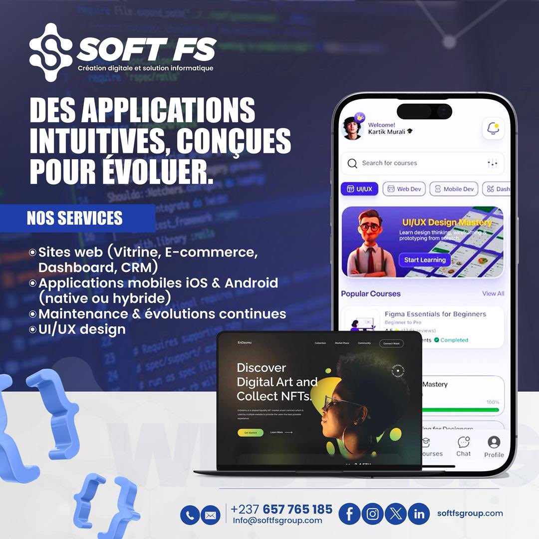 Kevin_Mvelle's tweet photo. Donnez une nouvelle dimension à votre image avec SOFT FS !

Votre entreprise vos moments méritent plus qu’une simple présence… ils méritent un impact. Chez SOFT FS, nous transformons vos idées en expériences visuelles puissantes et en solutions digitales performantes. @soft_fs https://t.co/vZCxBsxRJO