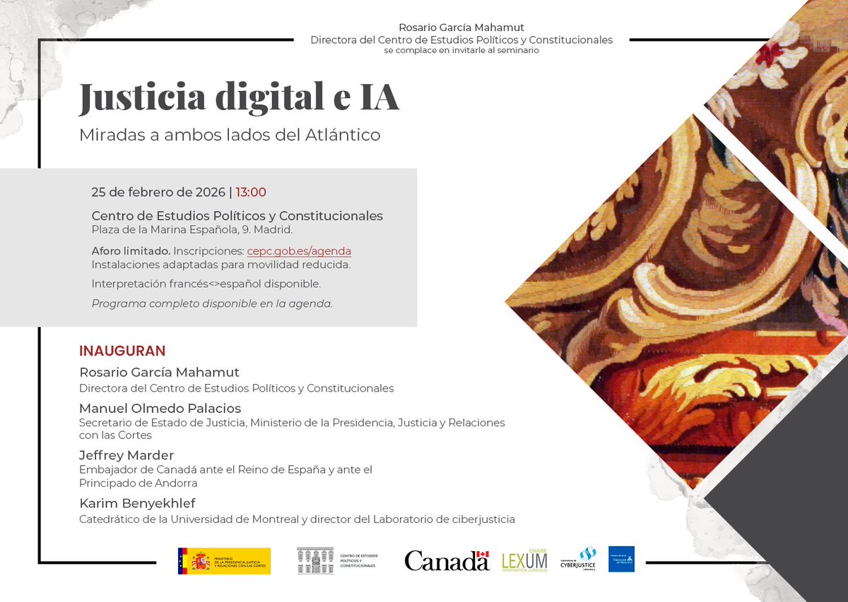 Cyberjustice Laboratory tweet media