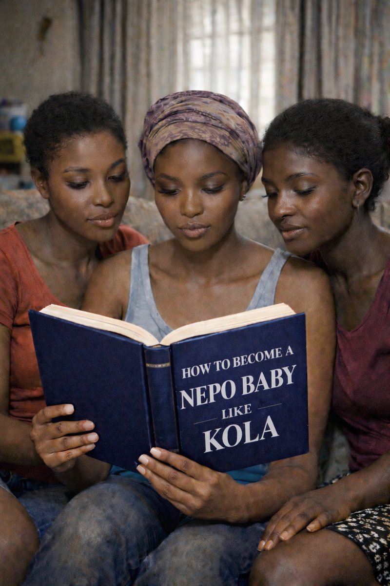 Keep studying…

KOLA THE NEPO BABY