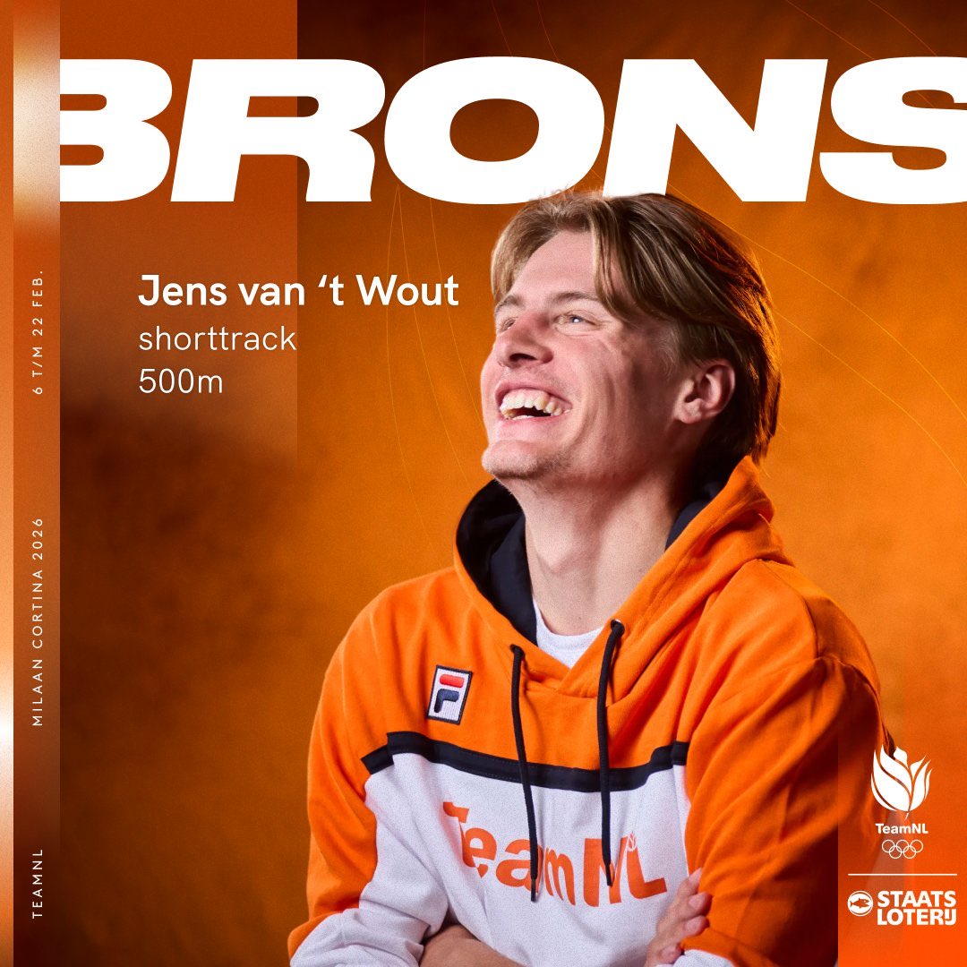 jeroenvrijnsen's tweet photo. Wat een finale #Shorttrack #500m en een mooi verjaardagscadeau voor #MellevantWout 🥈 en #JensvantWout 🥉 jammer voor #TeunBoer #TeamNL #Netherlands #Olympics #Olympics2026 #OlympischeSpelen #Milaan #MilanoCortina2026 https://t.co/rf2cgigzz1