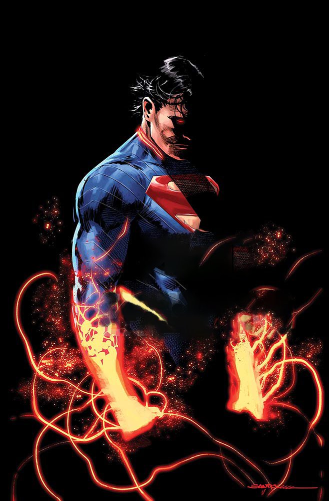 New Absolute Superman cover by Rafa Sandoval