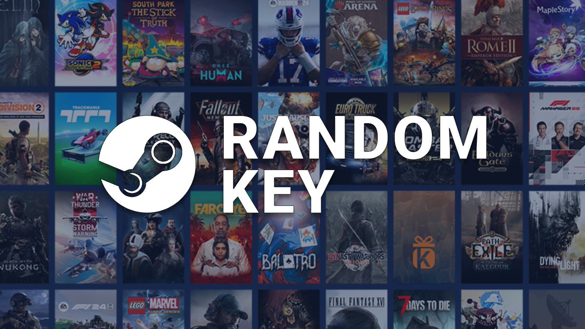 Random Steam Key Giveaway 🔑
x3 winners

Repost This Giveaway Post ♻️

Repost Linked Post Below ♻️🔗

Ends in 24 Hours!