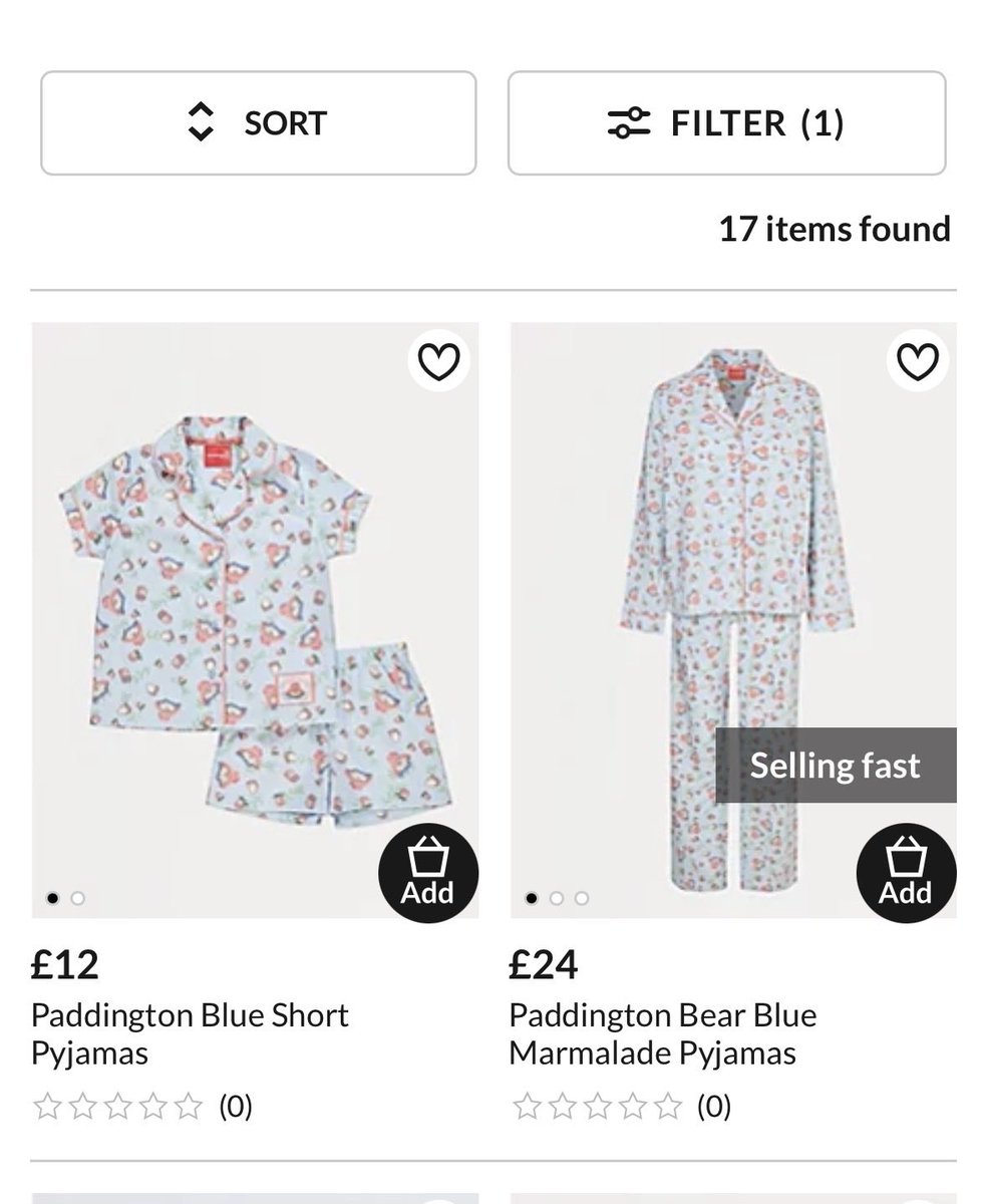 lisa_longbottom's tweet photo. . @Georgeatasda why can’t you include sizes for children older than 5/6 for these gorgeous pjs #Paddington 
My daughter would love these https://t.co/KK79NwJRJ2