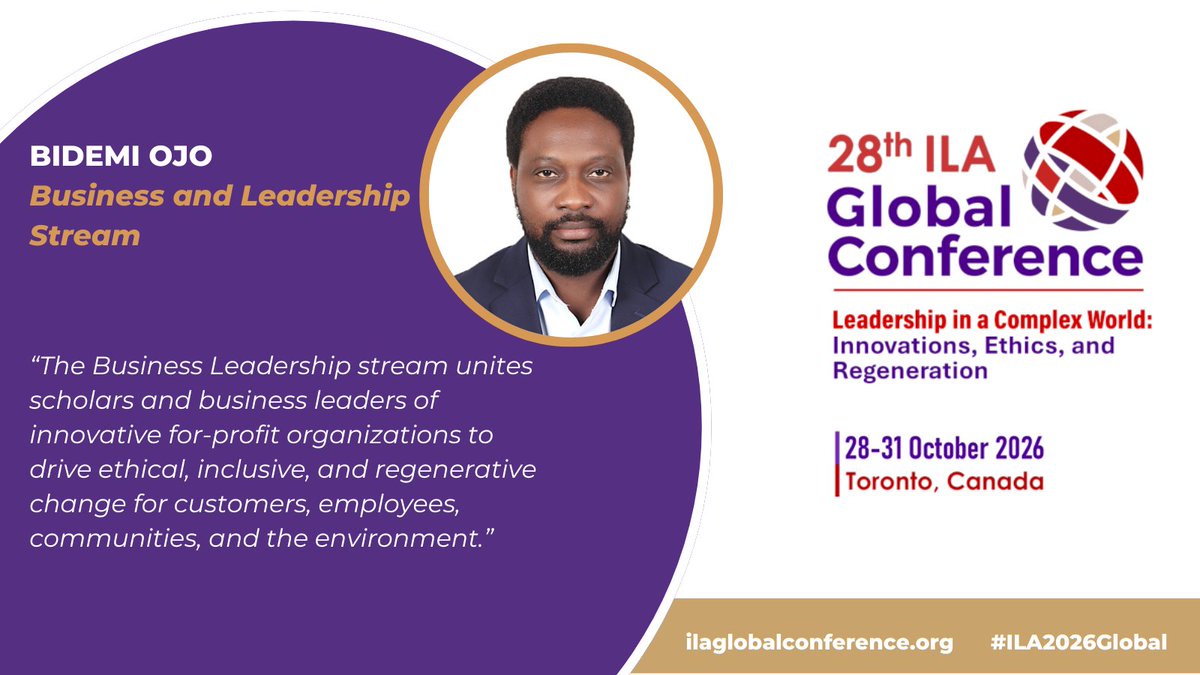 International Leadership Association tweet media