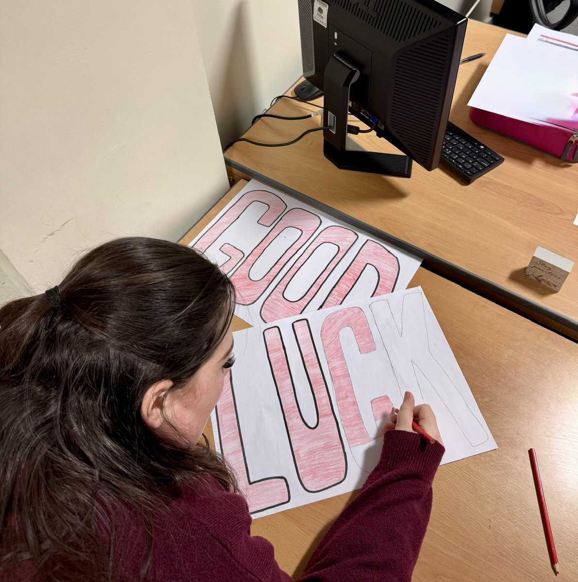 Team Hermitage is excited and prepared to support our fellow competitors <a href="/SSCheerleading/">Scottish Schools’ Cheerleading Association</a> 🎉 We’re in the process of designing motivational posters and encouraging our students to demonstrate teamwork, perseverance, and sportsmanship 💪🏅 <a href="/HermitageAcad/">Hermitage Academy</a> #Ambition #Respect 🎀✨