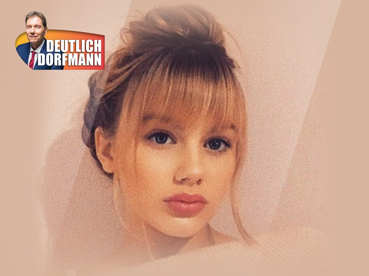 Mein Kommentar „Deutlich Dorfmann“ von heute bei „NIUS Live am Abend“ zum Kriminalfall Rebecca Reusch:

Ich sage es deutlich: Dieses Foto und das Schicksal dahinter gehen mir seit sieben Jahren nicht aus dem Kopf.

Es ist das Foto der damals 15-jährigen Rebecca Reusch aus