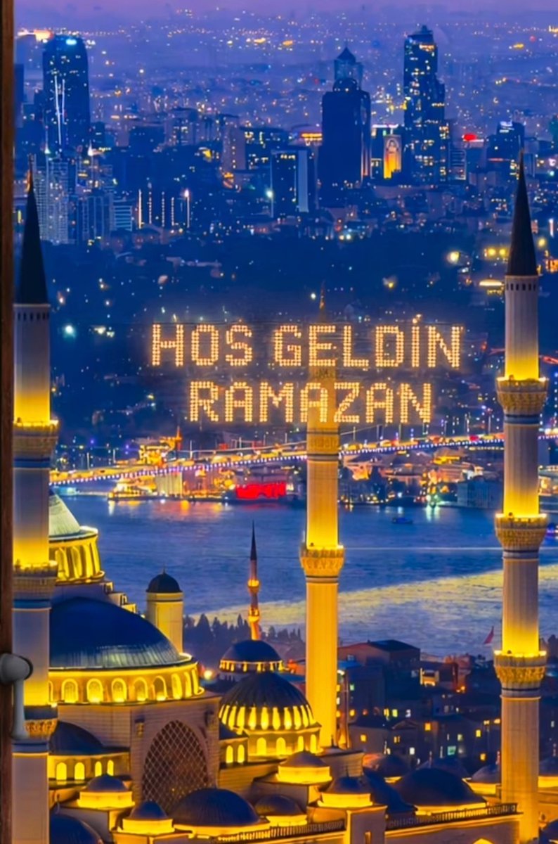 Hoşgeldin Gönüllere Dermân, Ruhlara Şifâ Ramazan, Hoşgeldin... 🇹🇷 ☪