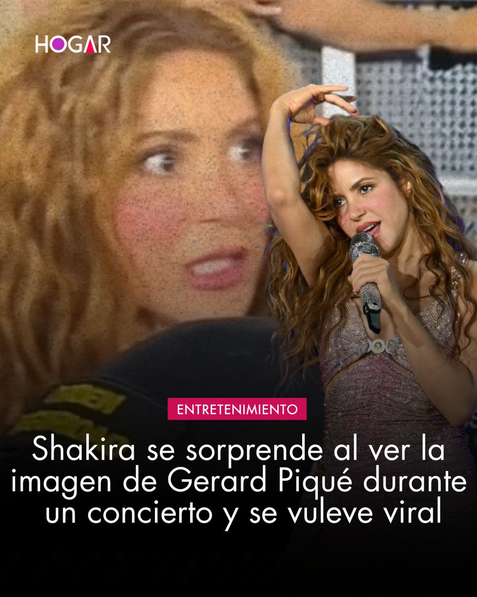 😮 Un gesto inesperado que causó miles de reacciones en redes: Shakira volvió a ser tendencia tras ver imágenes de Gerard Piqué en su show en El Salvador 👉 v.vistazo.com/3MwqGd8