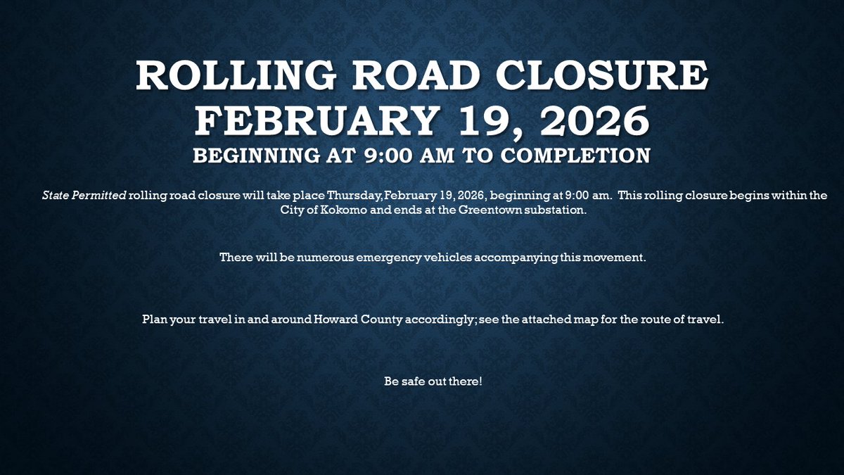 Howard County Sheriff's Office tweet media