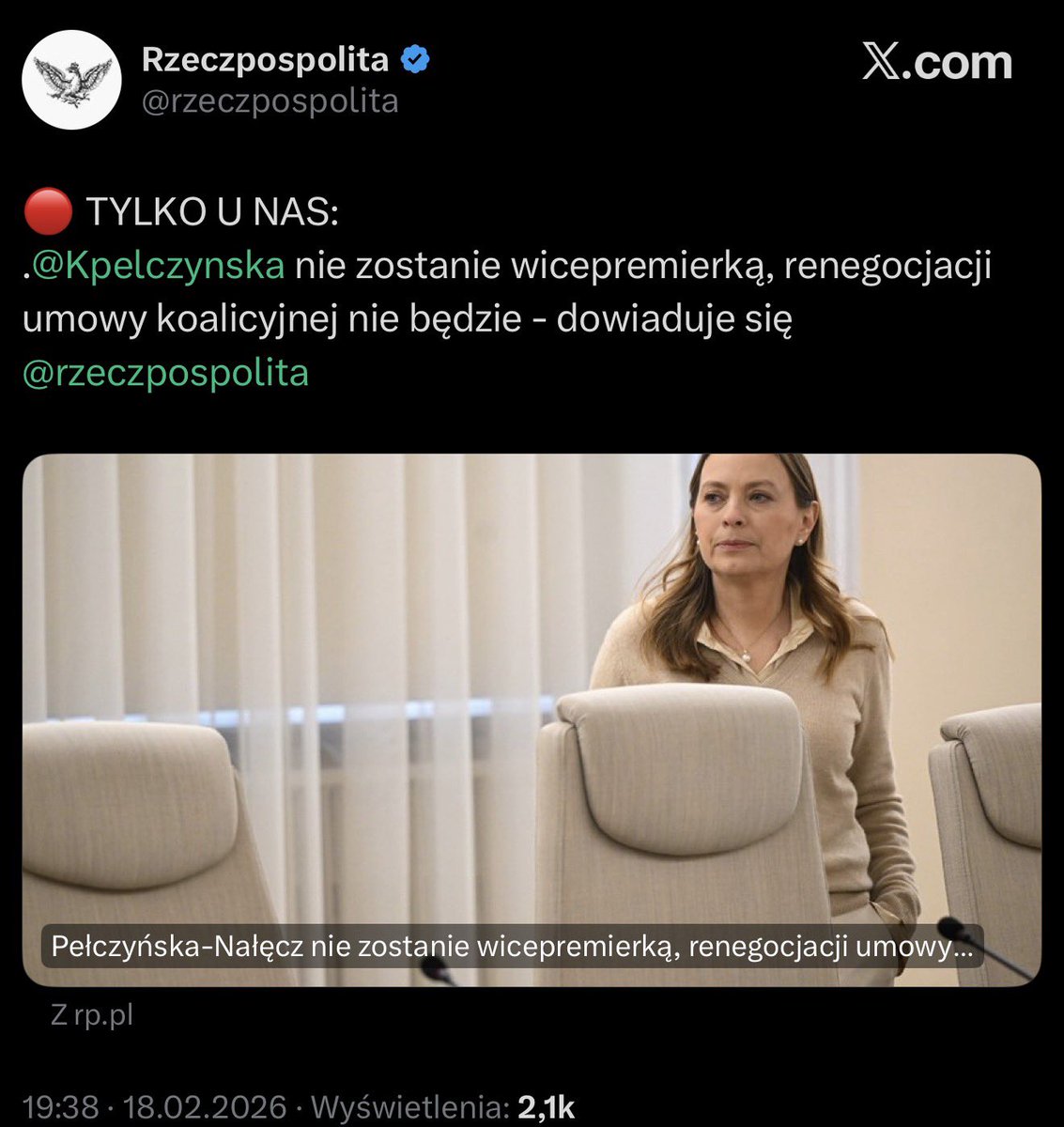 Hahahah.

A wy mi powiecie, że Tusk nic nie dotykał sprawy rozwalenia Polski 2050 🙃
