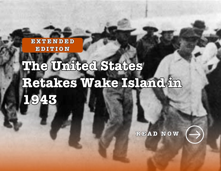 EABakerOfficial's tweet photo. The fall of Wake Island wasn’t the end of the story. From transport aboard the Nitta Maru to the execution of the Wake Island 98 after raids tied to USS Yorktown, discover more here:
 https://t.co/0iuYLPNLzD

#WWII #WakeIsland #PacificWar #MilitaryHistory #History https://t.co/VTwJpNICoS