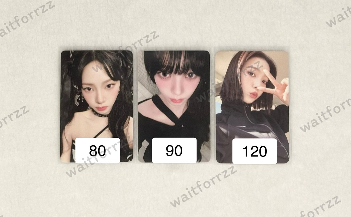 พร้อมส่ง 🌟 

💘ราคาตามภาพ

*˚‧⛟ ค่าส่งในไทย reg 30,ems 45 (พื้นที่พิเศษ+20)
😻สนใจดูเพิ่มเติม/สั่งซื้อ dm 💌
karina คาริน่า

#ตลาดนัดaespa #ตลาดนัดเอสป้า