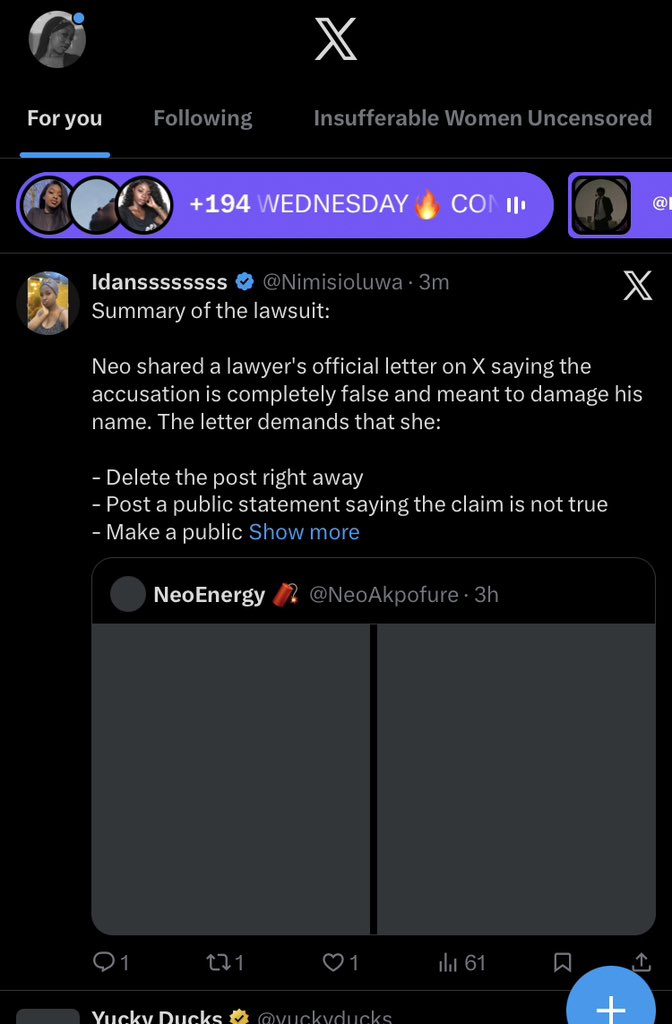 Is X down or it's Airtel that's down???

Anyone suffering the same issue??