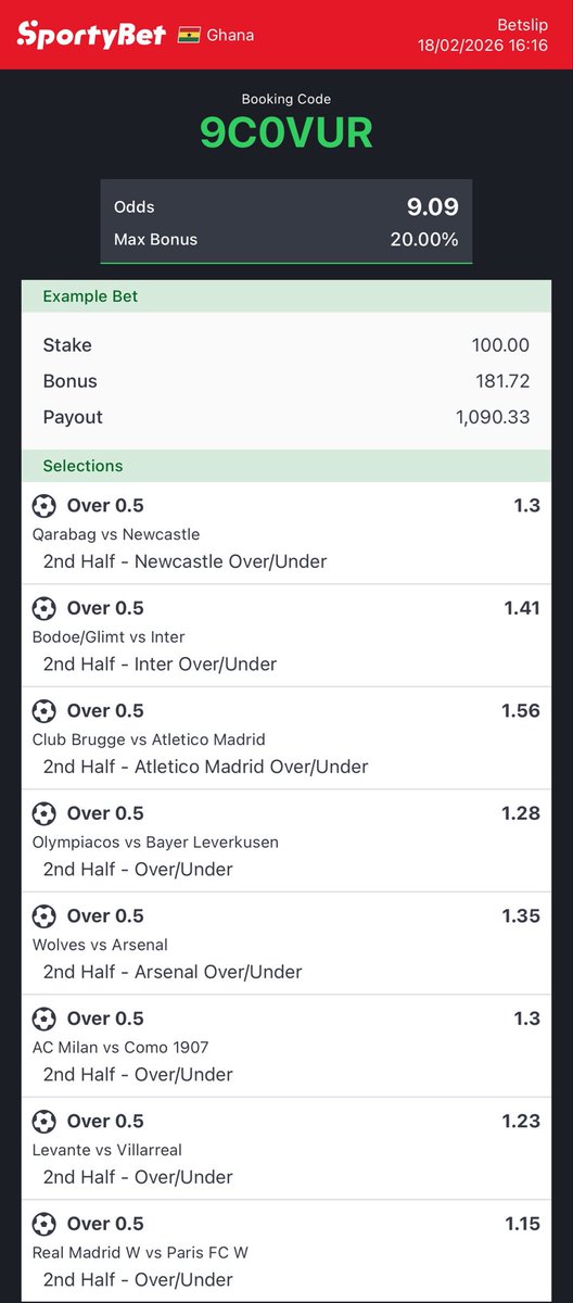 Let’s get the sportybet started 🔥🔥🔥🔥🔥❤️❤️❤️🔥❤️✍🏻✍🏻✍🏻✍🏻✍🏻✍🏻✍🏻