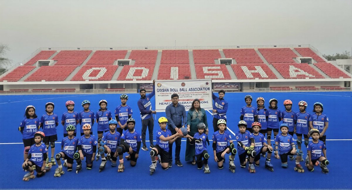 sports_odisha's tweet photo. Best wishes to #Odisha's U11 Boys and Girls Roll Ball teams ahead of the 15th National Roll Ball Championship scheduled to be held from 21-23 February, 2026 in Tamil Nadu.

#OdishaForSports #PadiaToPodium #Rollball https://t.co/nTKRse9mEi
