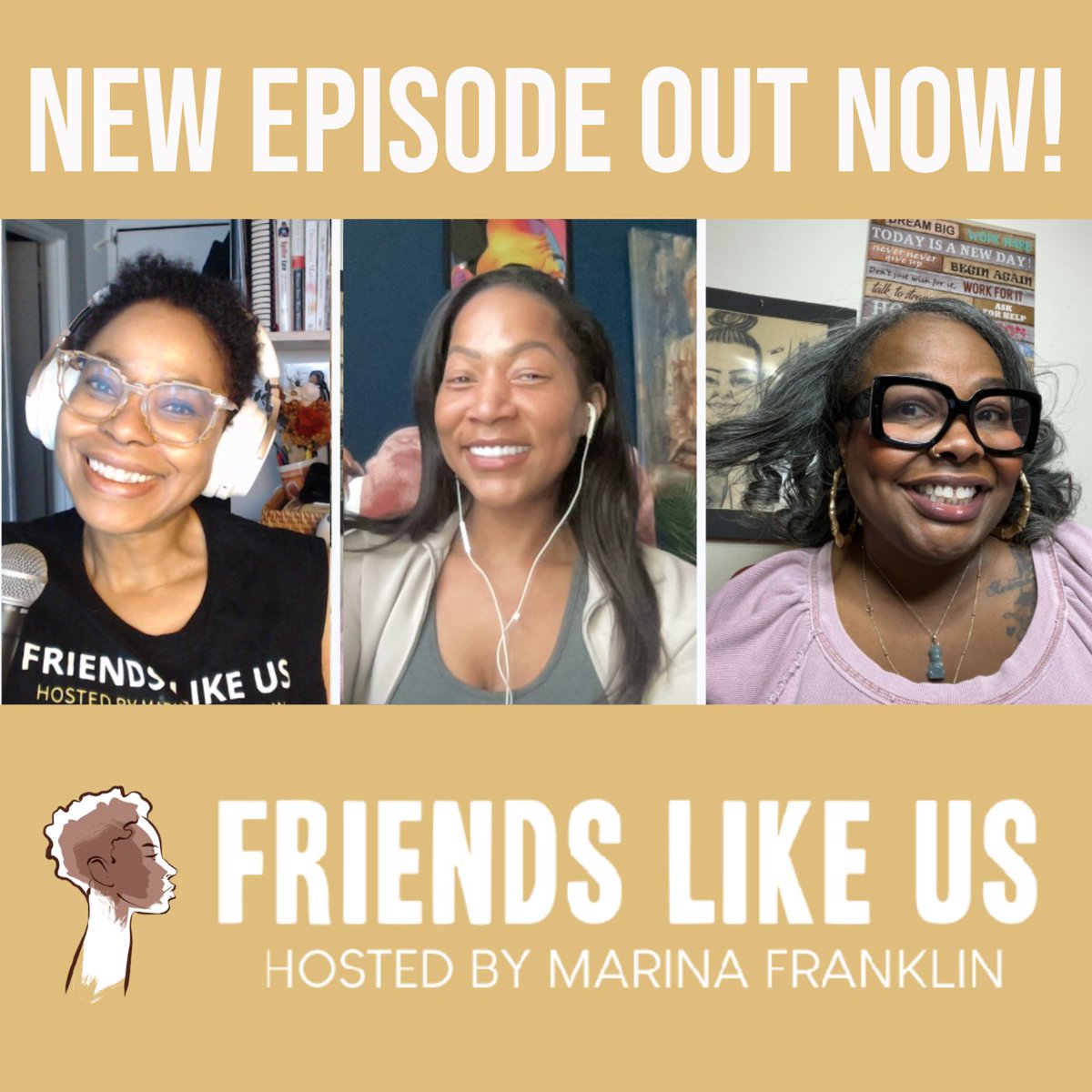 marinayfranklin's tweet image. Meet inspiring women who bring laughter and empowerment together! I talk with @vanessafraction  &amp;amp; @jackiefabulous on @friendslikeus10! We discuss Jackie Fabulous new hilarious #comedy  special. 

"You Can Leave," available now on Hulu.

#Listen: sites.libsyn.com/54294/a-fabulo…