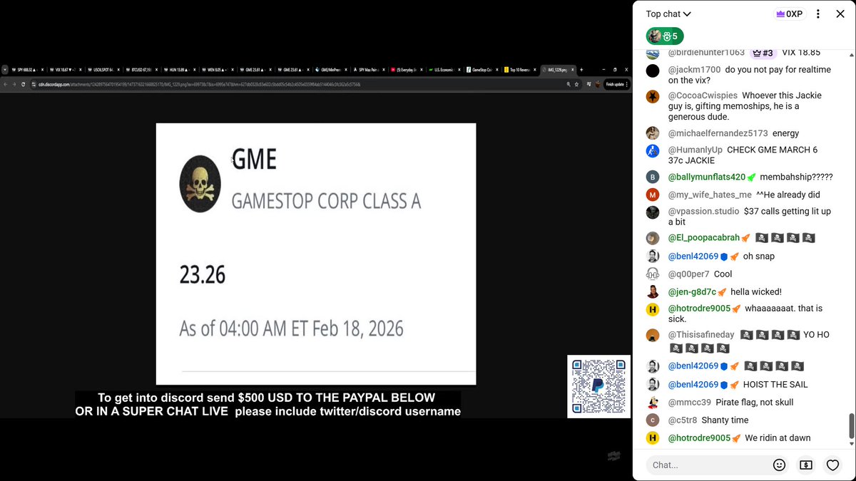 Ment4llyRegrded's tweet photo. Holy shit apparantly on J.P. Morgan apparently the ticker symbol for #GME is a skull and cross bones☠️ ??????? Credit to @Comedyorwat's Live Stream from today.
BULLISH AF!!!!!!!!!!!!!!!!!!!!!!!!!!!!!
#DsquadFinancial https://t.co/2sXBMEQbUZ
