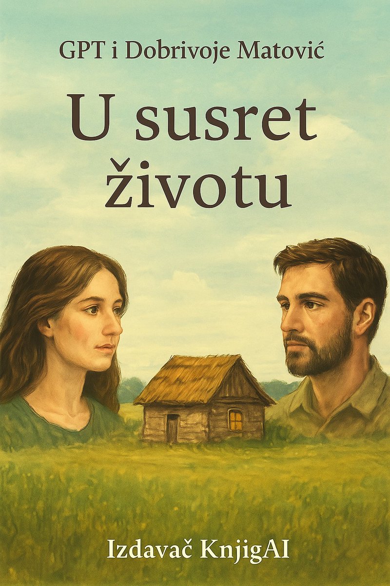 MatovicD's tweet photo. OVO JE PRVA KNJIGA PISANA SA POVREMENIM I SELEKTIVNIM ALATIMA GPT https://t.co/7psbEPqvau