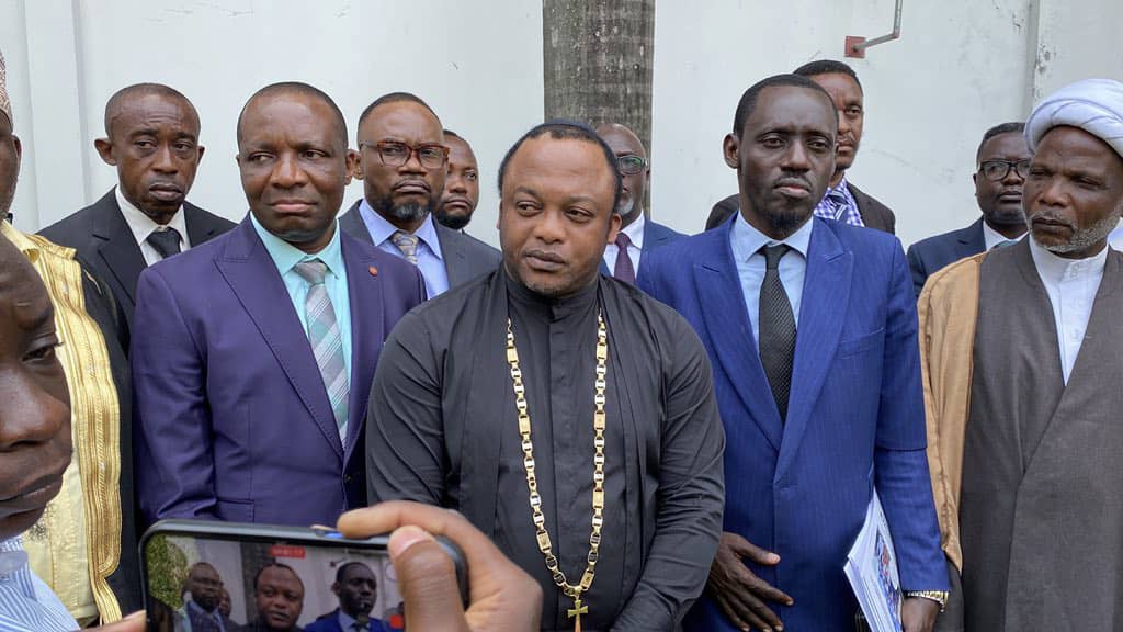 Le Président élu, <a href="/MartinFayulu/">Martin Fayulu</a>, a reçu ce mercredi 18 février 2026, à son office de travail à Faden House, une délégation du Conseil Interreligieux Congolais conduite par son président, l’archevêque Dodo Israël Kamba.