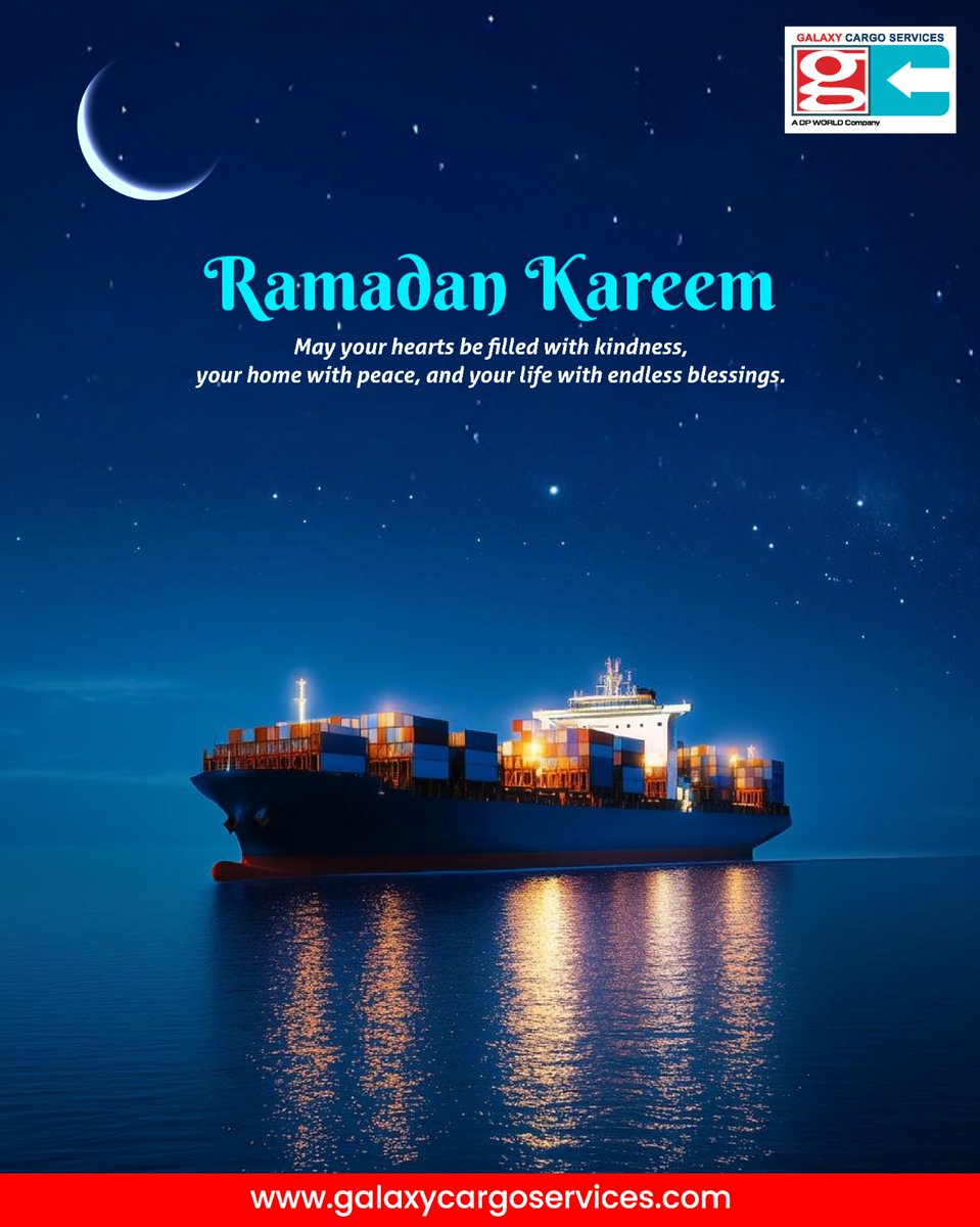 gcsllp's tweet photo. Ramadan Kareem. May this sacred month bring blessings, harmony, and spiritual fulfilment to all.

#galaxycargoservices #Ramadan https://t.co/1Mt4KhwfJz