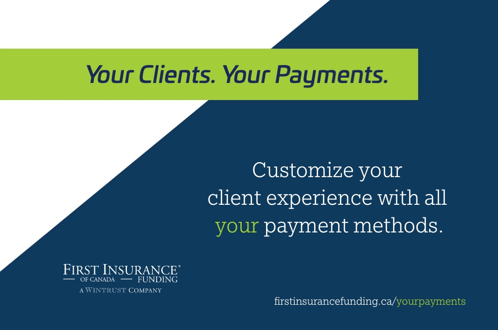 Personalize your Payment Options Form to include all payment methods such as, easy monthly payments, credit cards, Interac®, cheque, Online Bill Pay, eTransfer, and more. #YourPayments ow.ly/e38650XXYzr