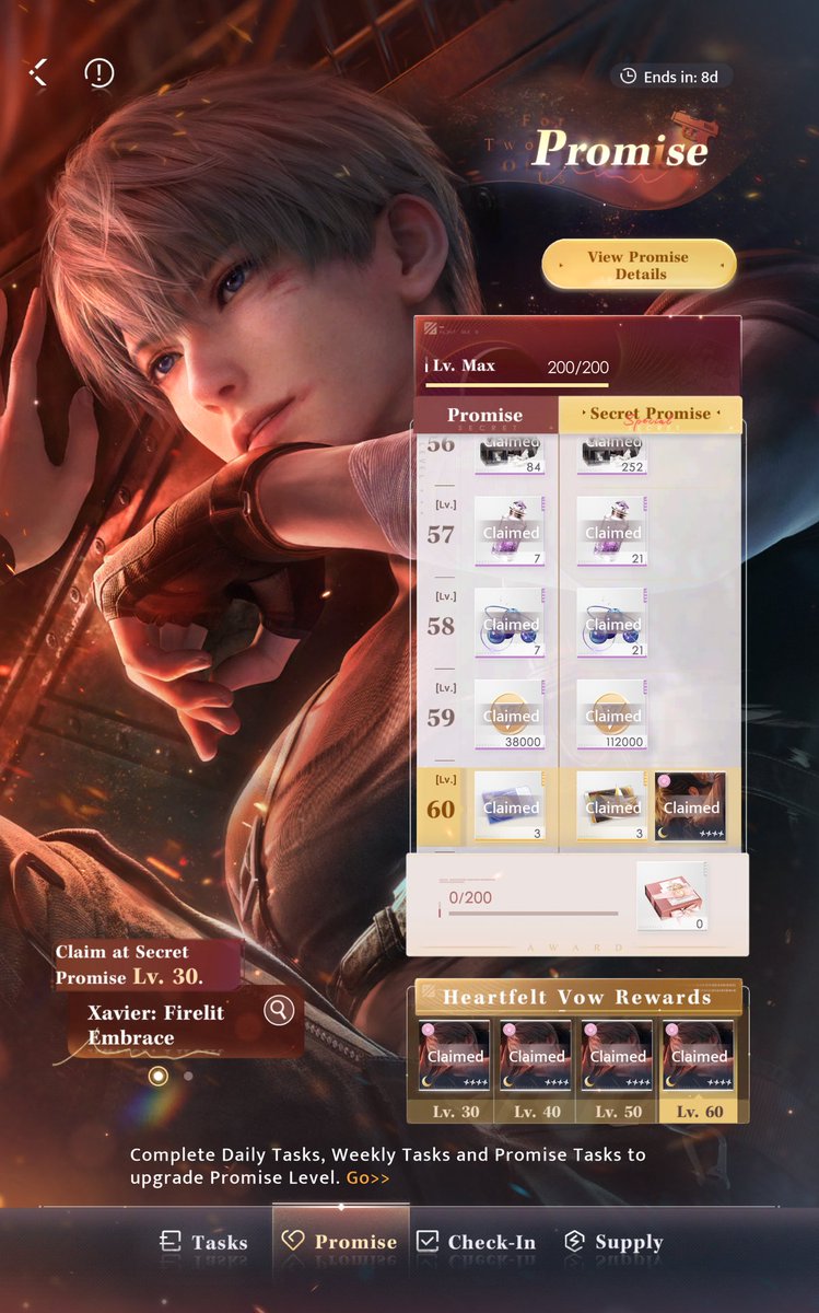 Do any of my mutuals who dont have the promise want it? Hmu feeling kind today uwu