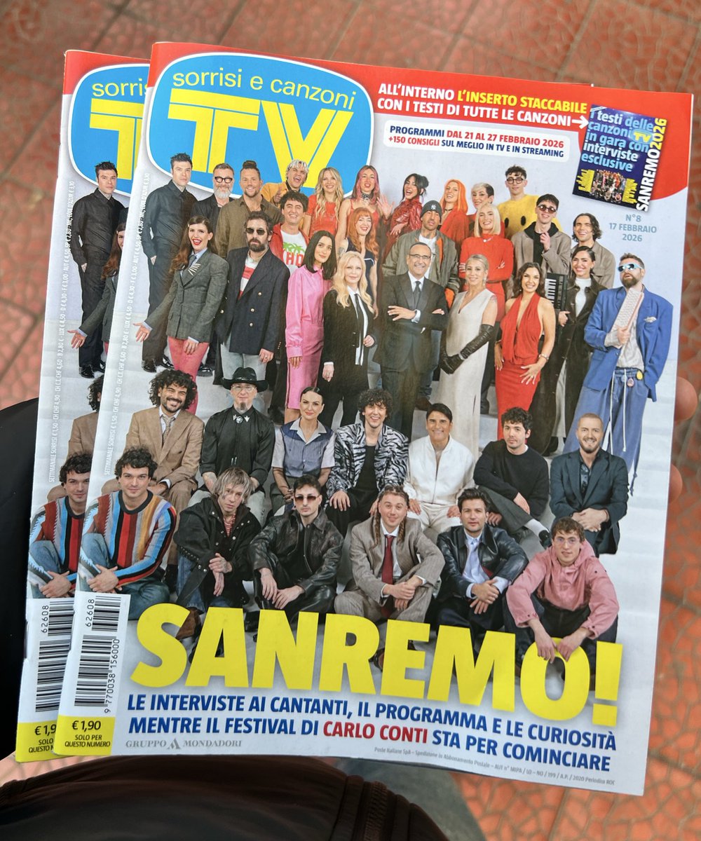 finalmente torno a respirare #Sanremo2026